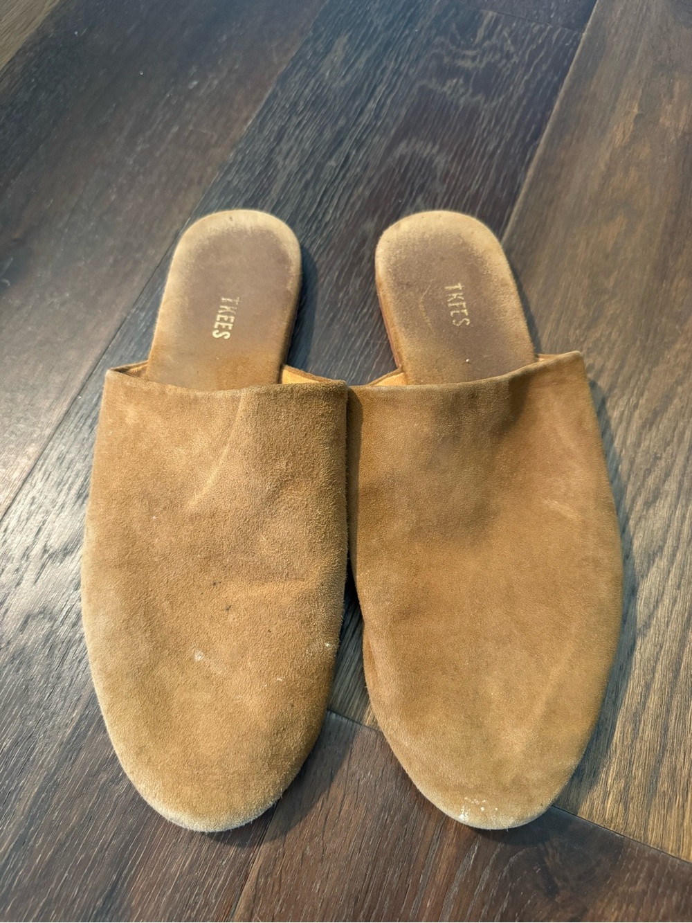 Tkees suede slides
